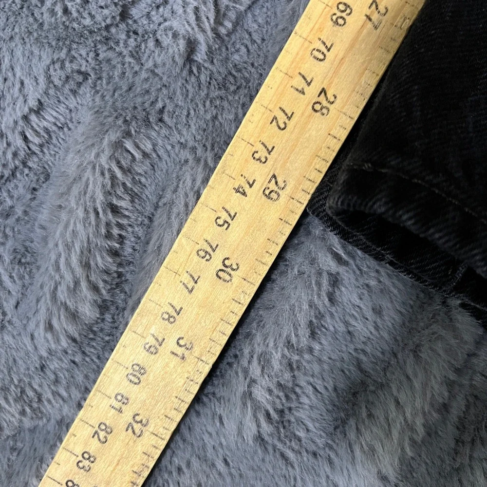 Levi Strauss Co 501 Original Riveted Mens Black Denim Jeans W38 L32